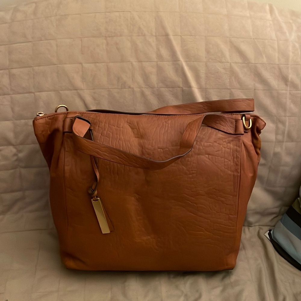 Vince Camuto Caramel Arlow Tote